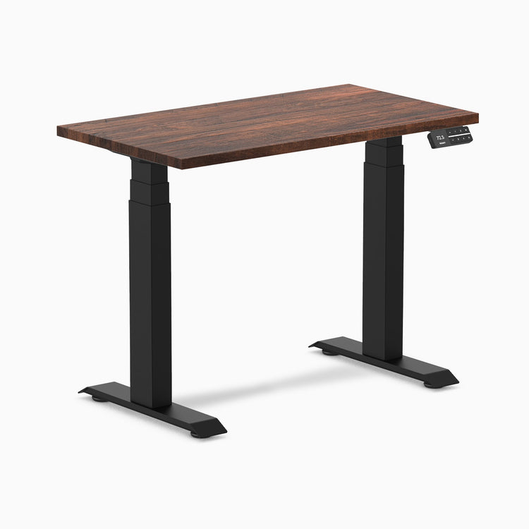 Bureau assis-debout Desky Dual Mini en résineux