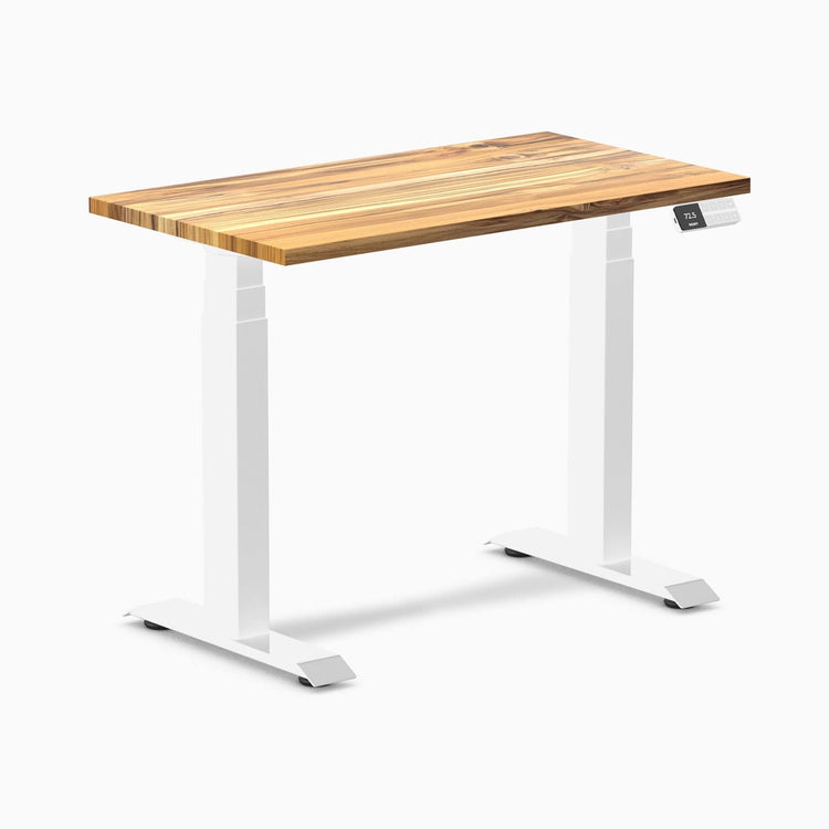 Desky Dual Mini Hardwood Sit Stand Desk