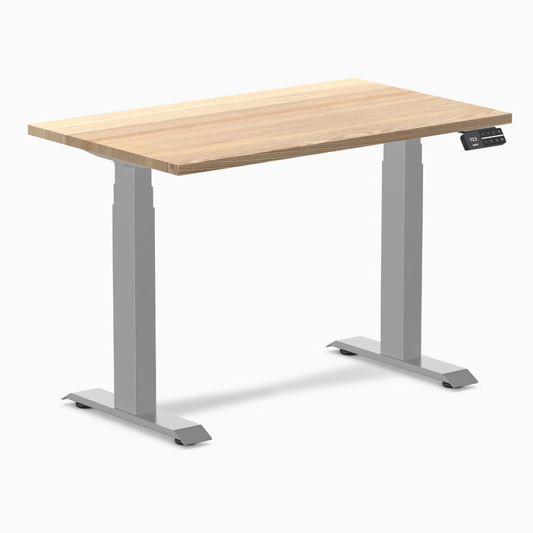 Desky Dual Mini Hardwood Sit Stand Desk