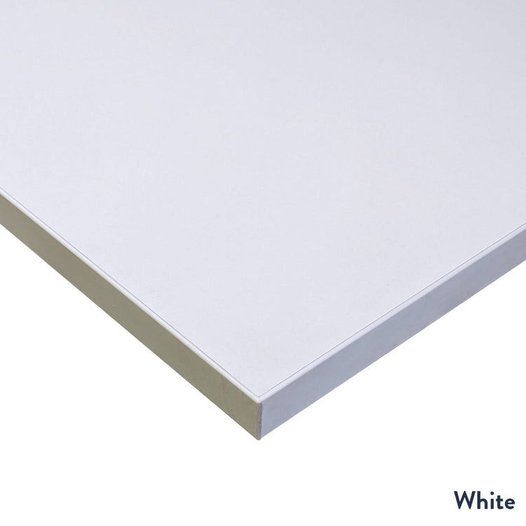 Stratifié mélaminé blanc