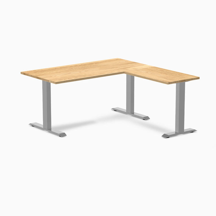 Bureau d'angle Desky Zero en bois massif