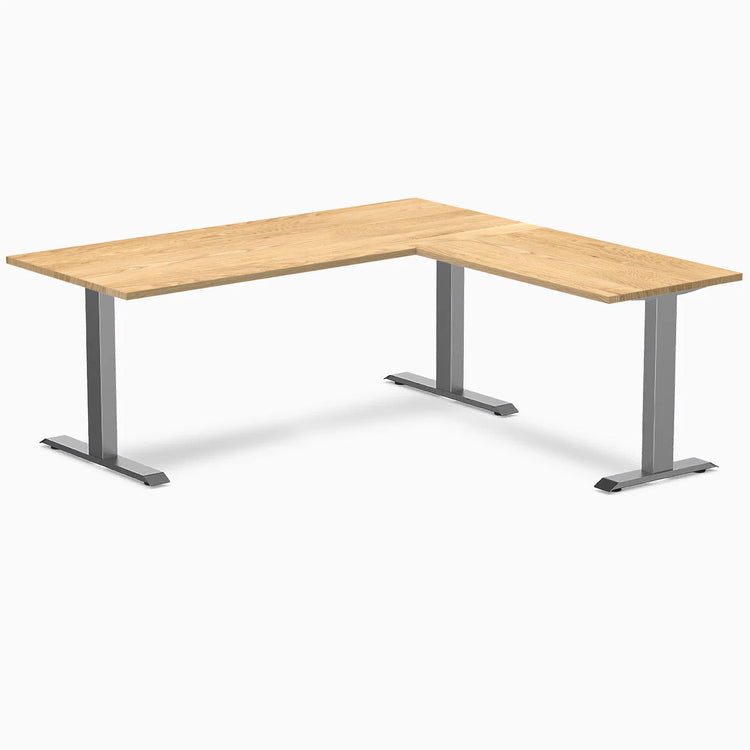 Bureau d'angle Desky Zero en bois massif